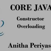 Constructor Overloading Constructor Chaining Java Programming