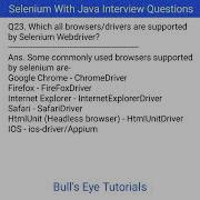 Which All Browsers Are Supported By Selenium WebDriver Selenium With Java Selenium Shorts