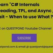 C NET Fundamentals Training C Tutorial Threads In C Async Await In C C For Beginners