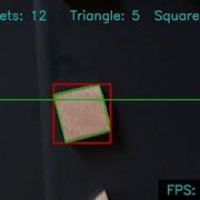 Very Fast Moving Objects Counting And Identification Placed On Conveyor Belt
