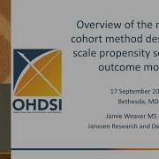 2019 OHDSI Tutorials Population Level Estimation 1 Of 4