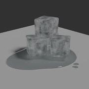 Ice Cube Modelling With Shader
