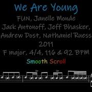 We Are Young Chords Lyrics And Timing