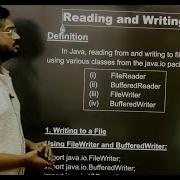 Reading From And Writing To Files In Java In Tamil Unit 4 Object Oriented Programming Language