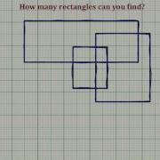 Determine How Many Rectangles In A Diagram Of Overlapping Rectangles