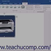 Word 2016 Tutorial Layout And Porperties Settings Microsoft Training