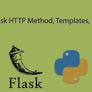 Python Flask HTTP Method Templates Static Files