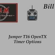 Jumper T16 OpenTX Timer Options