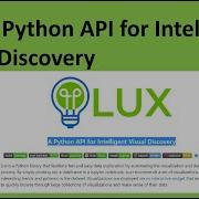 LUX API на Python для интеллектуального визуального поиска