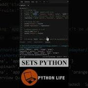 Sets Methods Python In Telugu