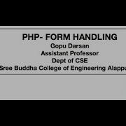 CS368 PHP FORM HANDLING