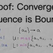 Proof Convergent Sequence Is Bounded Real Analysis