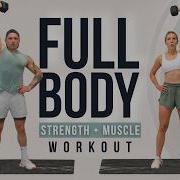 1 Hour FULL BODY WORKOUT With DUMBBELLS Max Out Strength Muscle
