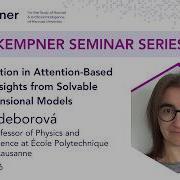 Generalization In Attention Based Models With Lenka Zdeborová