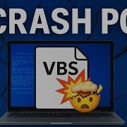 How To Crash A PC Using VBS File Hindi Crashpc