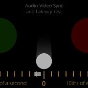 Audio Video Sync And Latency Test 60fps