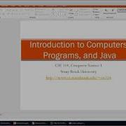CSE114 Computer Science I Introduction To Computers Programs And Java