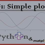 Matplotlib 1 Simple Plot Data Visualization With Python