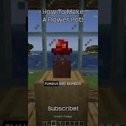 How To Make A Flower Pot In Minecraft