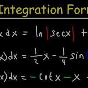 Basic Integration Formulas Of Trigonometric Functions Calculus