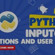 05 User Input Function In Python