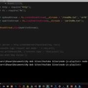 Node JS Tutorial For Beginners 16 Pipes