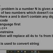 GOOGLE CODE JAM 2019 FOREGONE SOLUTION