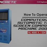 HOW TO OPERATE Computerized Concrete Testing Machine 2000 KN