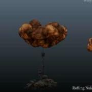 Rolling Nuke Tests With Maya Fluids Playblast