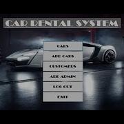 CAR RENTAL SYSTEM IN VB NET WITH SOURCE CODE