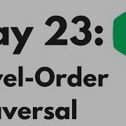 HackerRank Day 23 Level Order Traversal Python