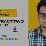 Java Coding For Beginners Subtract Two Numbers Programming Java Javaprogramming