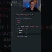 How To Clean Up Code By Using Default Function Parameters Shorts