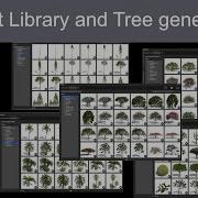 Free Plant Library And Free Tree Generator For All 3D Programs Unreal Blender Unity Maya 3dsMax