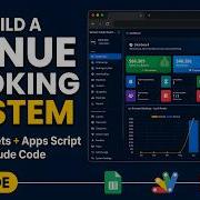 Создание системы бронирования банкетного зала и площадок Claude Code Apps Script Google She