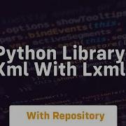 Python Library Xml With Lxml