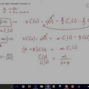 Transfer Functions From Balance Equations