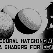 Tutorial Procedural Hatching And Manga Shaders For EEVEE Blender