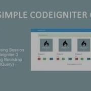 Simple Codeigniter 3 Cart Using Session