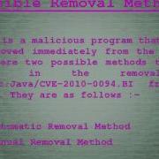 Delete Exploit Java CVE 2010 0094 BI Windows Malware
