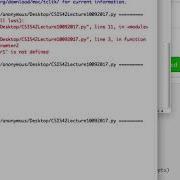 Python Midterm Review