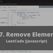 How To Solve 27 Remove Element On LeetCode Javascript