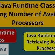 Java Runtime Class Finding Number Of Available Processors