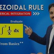 TRAPEZOIDAL RULE SOLVED PROBLEM 1 NUMERICAL INTEGRATION TIKLESACADEMY