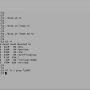 Monitor Used Disk Space With A Shell Script Part 1 2