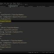 PHP XML File In Tabular Format