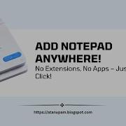 Create A Notepad Anywhere With This JavaScript Bookmarklet