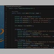 10 Temperature Conversion Celsius To Fahrenheit Or Fahrenheit To Celsius Program In Java