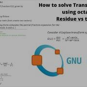 Transfer Function Process Control Example 2 Using Octave Z P K Tf2zp