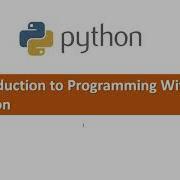 Python Programming Webinar